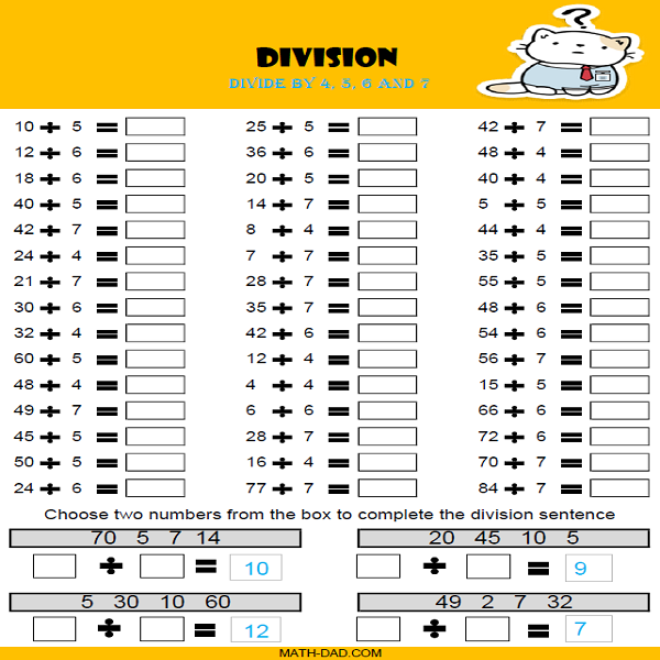 1-Digit Division