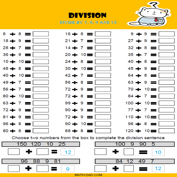 1-Digit Division